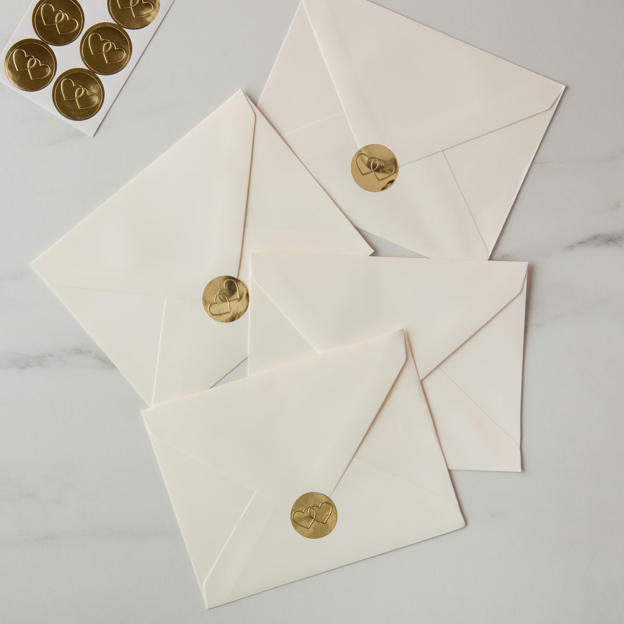4.6" x 5.75" Ivory Envelopes Value Pack, 50ct. by Recollections™